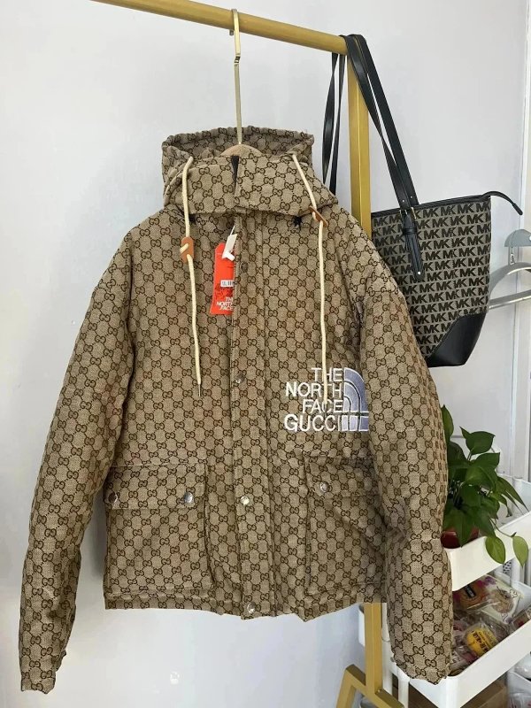 Giacca Gucci x North face