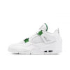 Nike Jordan 4 white green button