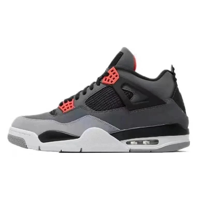 Nike Jordan 4 gray orange