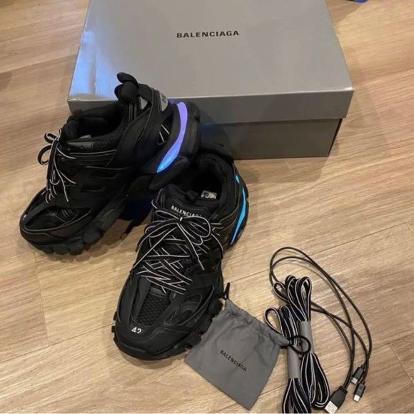 SCARPE TRACK W LUCE - 2 COLORI